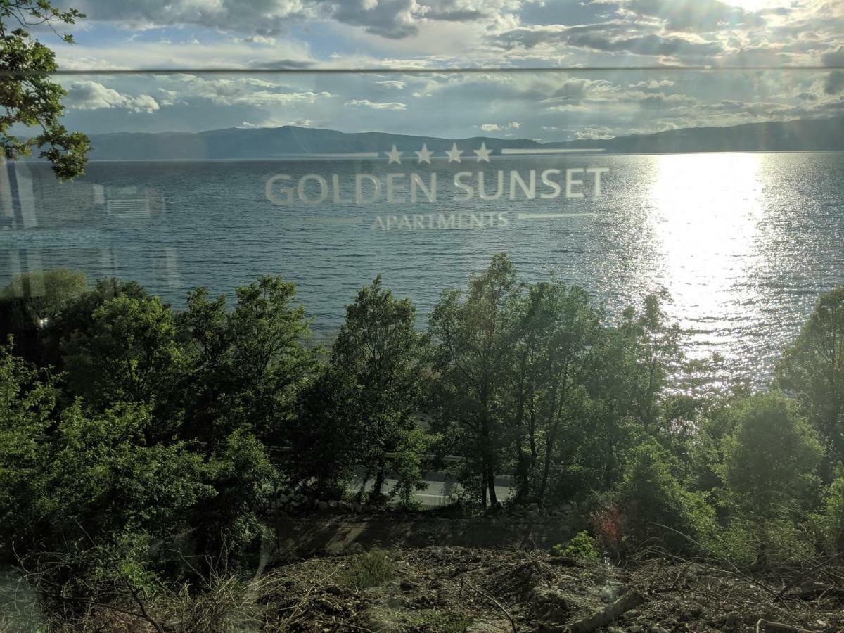 Golden Sunset Apartments Ohrid Eksteriør bilde